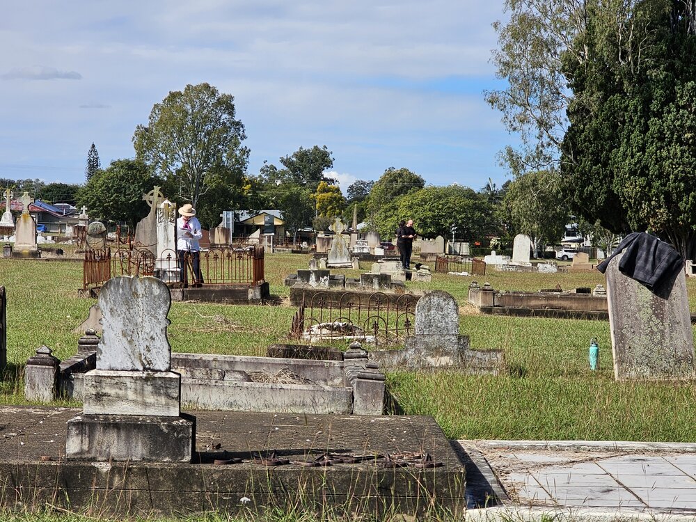 UniSQ Field Day Workshop, Ipswich General Cemetery, 2024