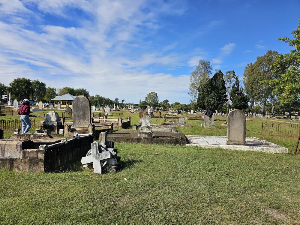 UniSQ Field Day Workshop, Ipswich General Cemetery, 2024