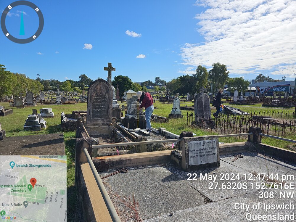 UniSQ Field Day Workshop, Ipswich General Cemetery, 2024