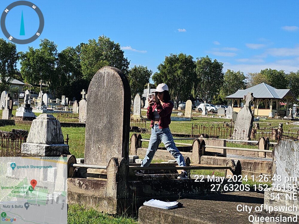 UniSQ Field Day Workshop, Ipswich General Cemetery, 2024