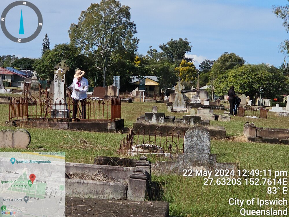 UniSQ Field Day Workshop, Ipswich General Cemetery, 2024