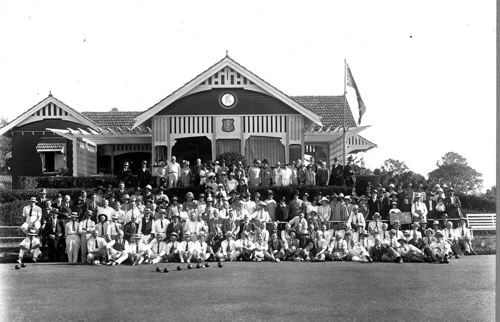 Great Britain vs. Ipswich Bowls Club, November 1925