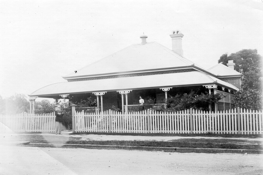 Thought to be a house belonging to a member of a the Parkinson family, location unknown, 1900s