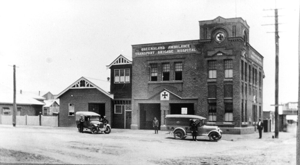 Queensland Ambulance Transport Brigade, North Ipswich, 1920s
