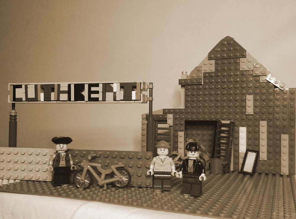 Brickswich version of Men from Cuthberts Plumbers, Ellenborough Street, Ipswich, 1920