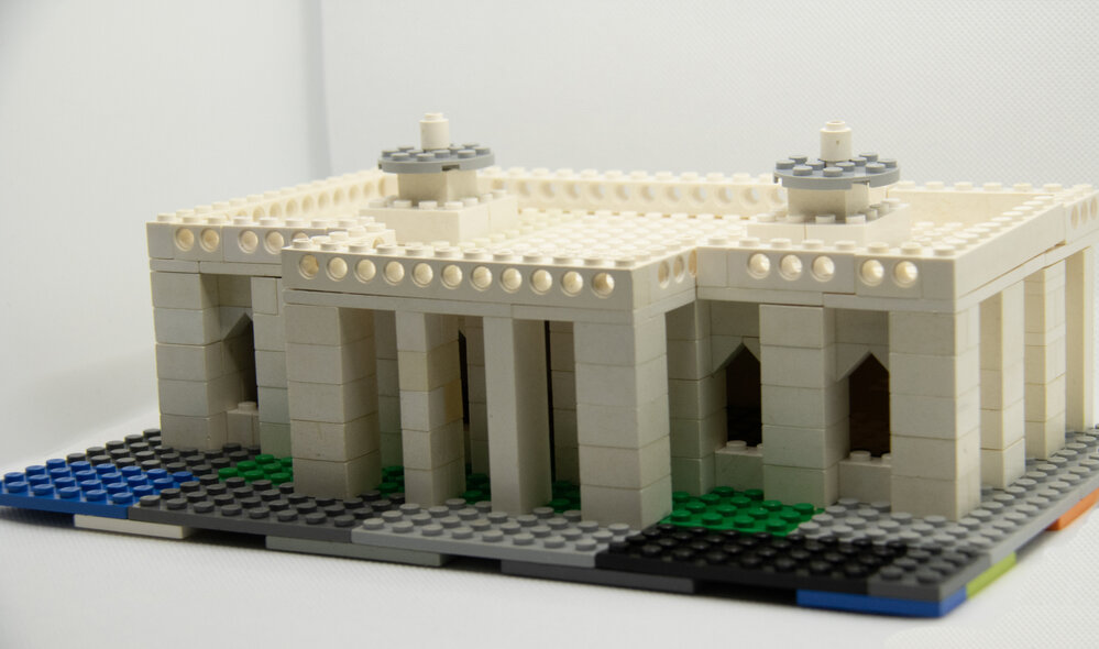 Brickswich version of Ipswich Railway Station, from 1970