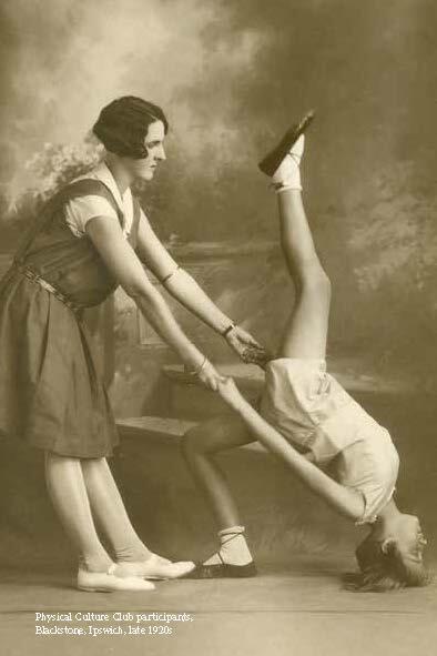 Galvanized Vintage Postcard Series 2024 - Blackstone Girls' Physical Culture Club