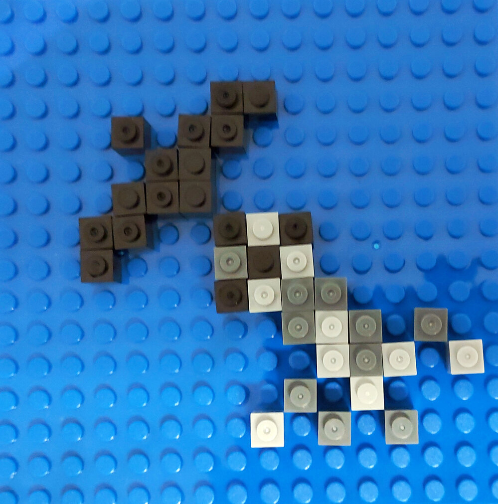 Brickswich version of Plane performing aerobatics at the 1979 Queensland Times Off-Road Spectacular, Minden, Somerset, November 1979