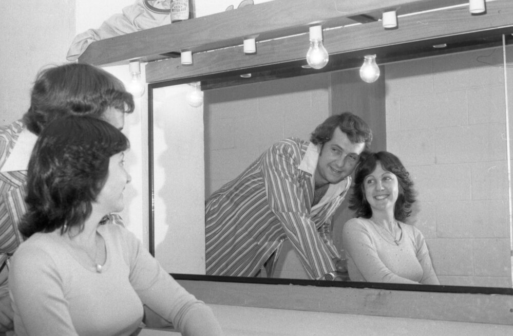 Clive Lowe and Robyn Davidson in Ipswich Choral Society's Production of 'No No Nanette', Ipswich, August 1980 