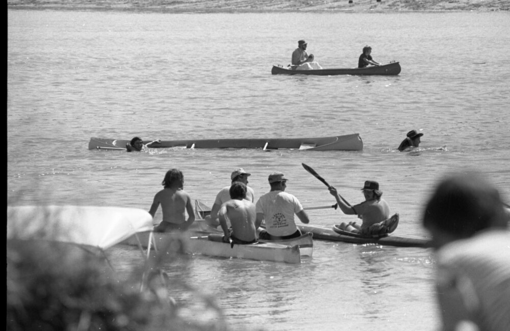 Kayak Racing, Ipswich, August 1980