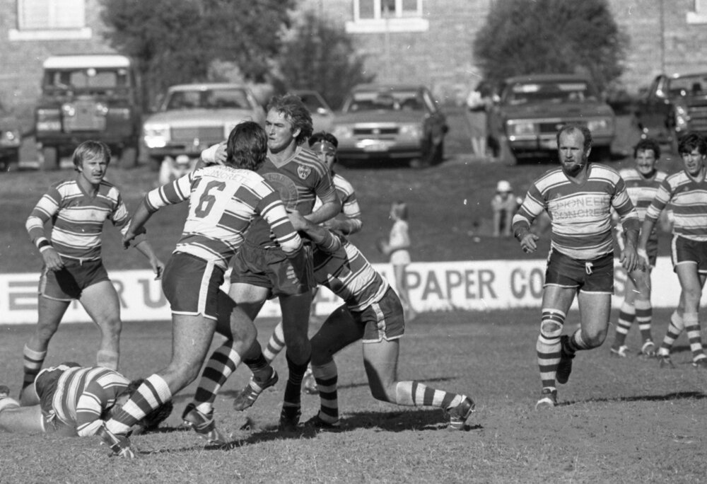 Norths Vs Brothers League Rugby Match, Ipswich, August 1980