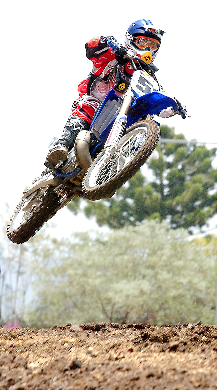 Unidentified motocross rider, Ipswich, December 2003