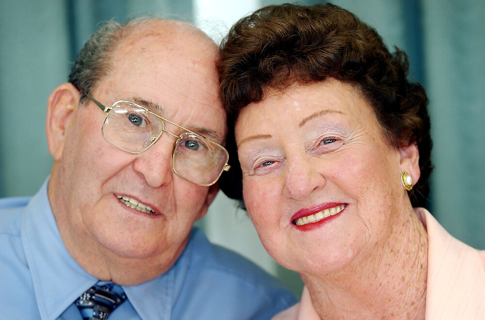 Mr and Mrs Berrell, 50th Wedding Anniversary, Ipswich, December 2003