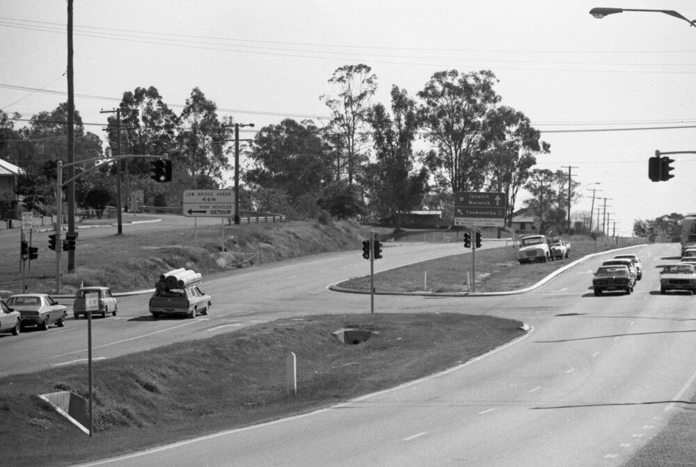 Riverview Intersection, Ipswich, September 1980