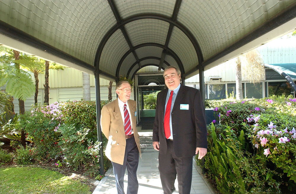 Peter Golledge and Stewart Bell, Ipswich, September 2003