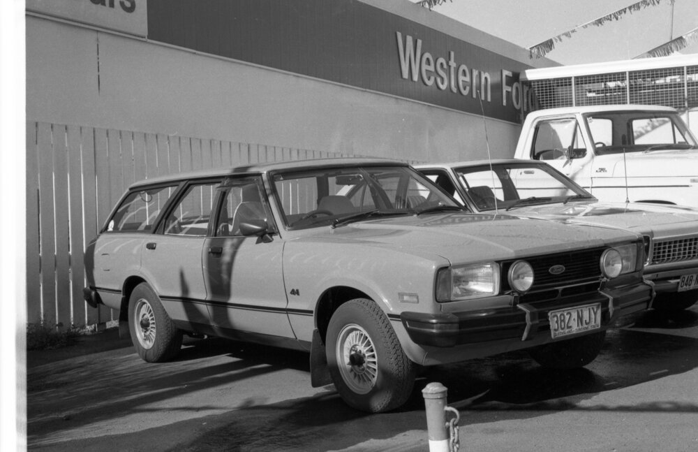 Ford Cortina Advertisement for Western Ford, Ipswich, September 1980