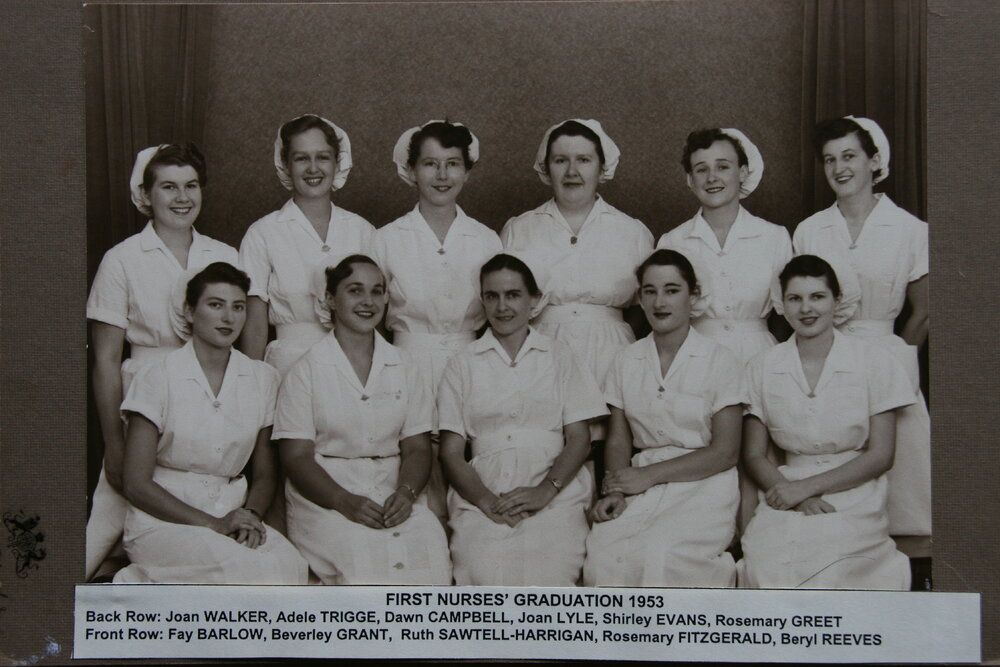 Nurse Graduates, Ipswich General Hospital, 1953