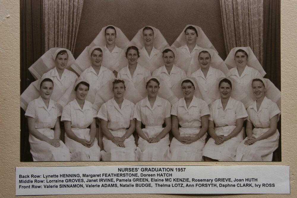 Nurses' Graduation, Ipswich General Hospital, Ipswich, 1957