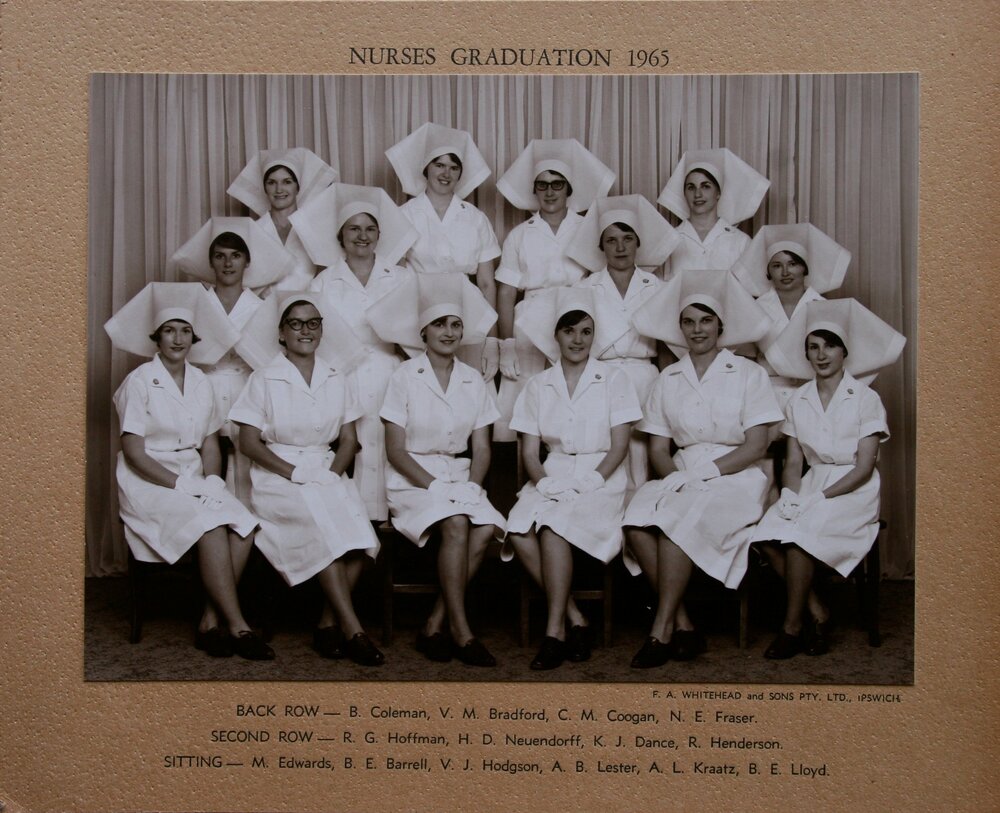 Nurses' Graduation, Ipswich General Hospital, Ipswich, 1965