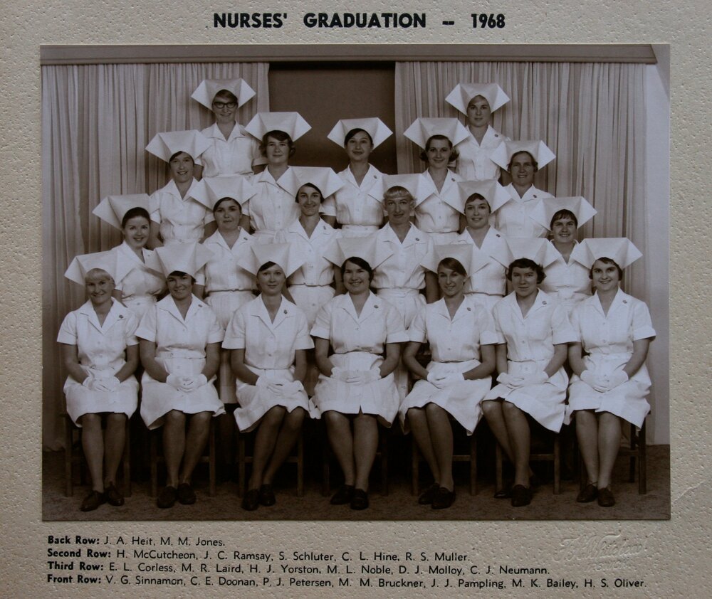 Nurses' Graduation, Ipswich General Hospital, Ipswich, 1968