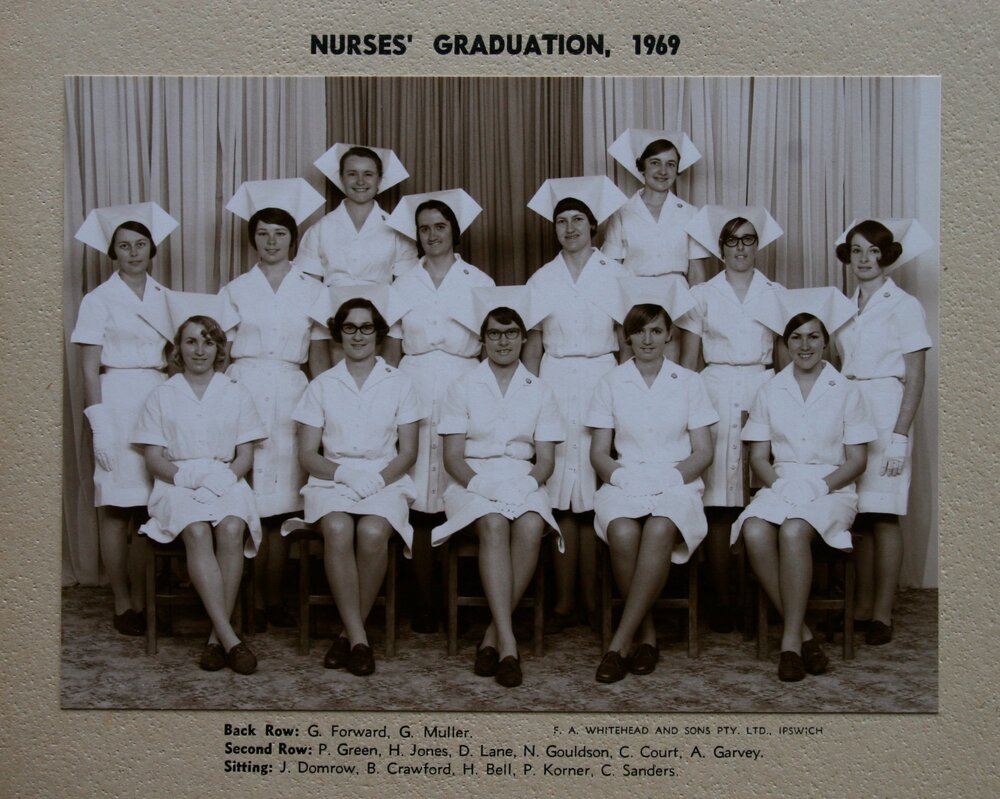 Nurses' Graduation, Ipswich General Hospital, Ipswich, 1969