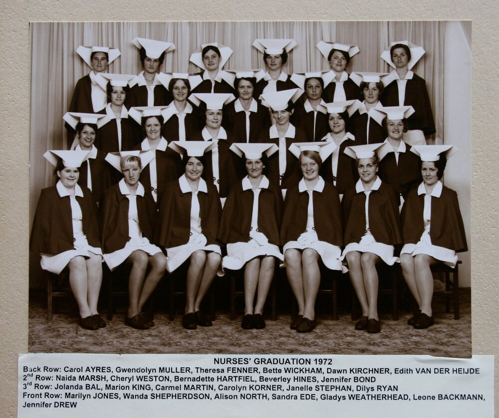 Nurses' Graduation, Ipswich General Hospital, Ipswich, 1972