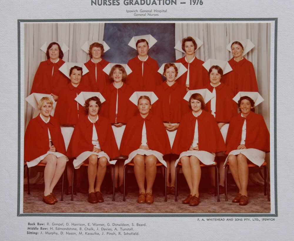 Nurses' Graduation, Ipswich General Hospital, Ipswich, 1976