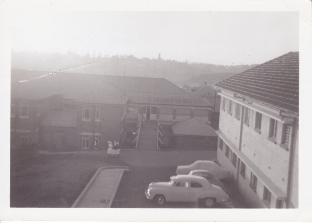 Western view Sunshine building, Female Ward, Chelmsford Home, 1950s