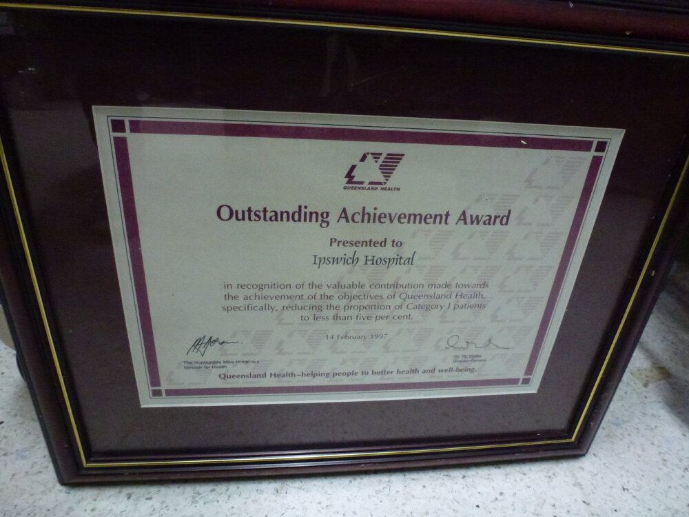 Outstanding Achievement Award, 1997