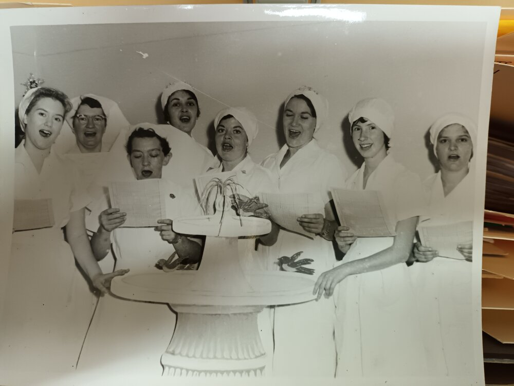 NURSES CHOIR surgical ward 1960s