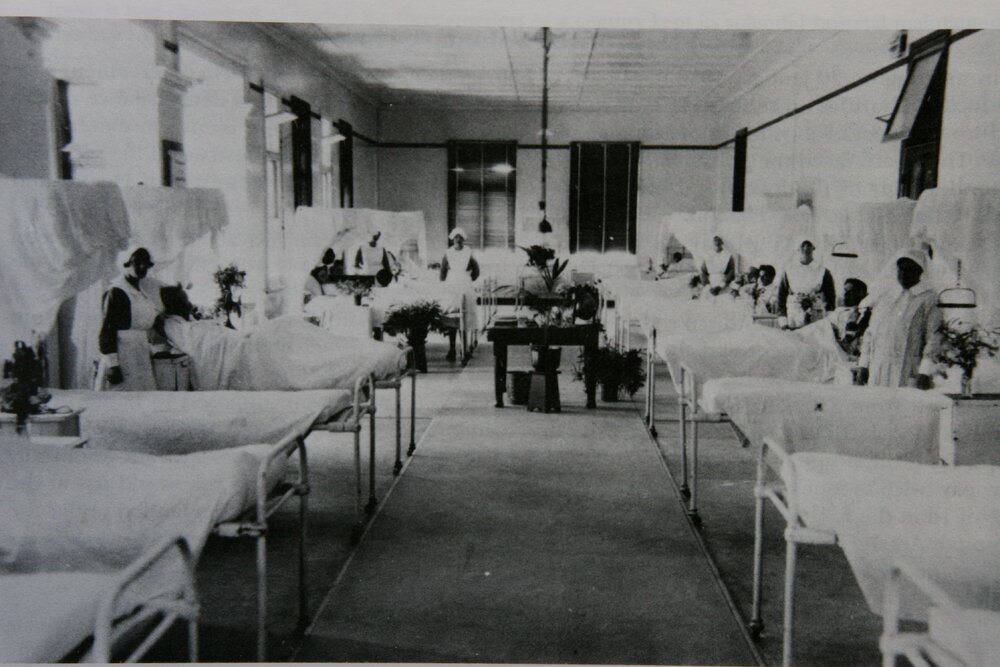 Male Medical Ward Ipswich Hospital, 1924