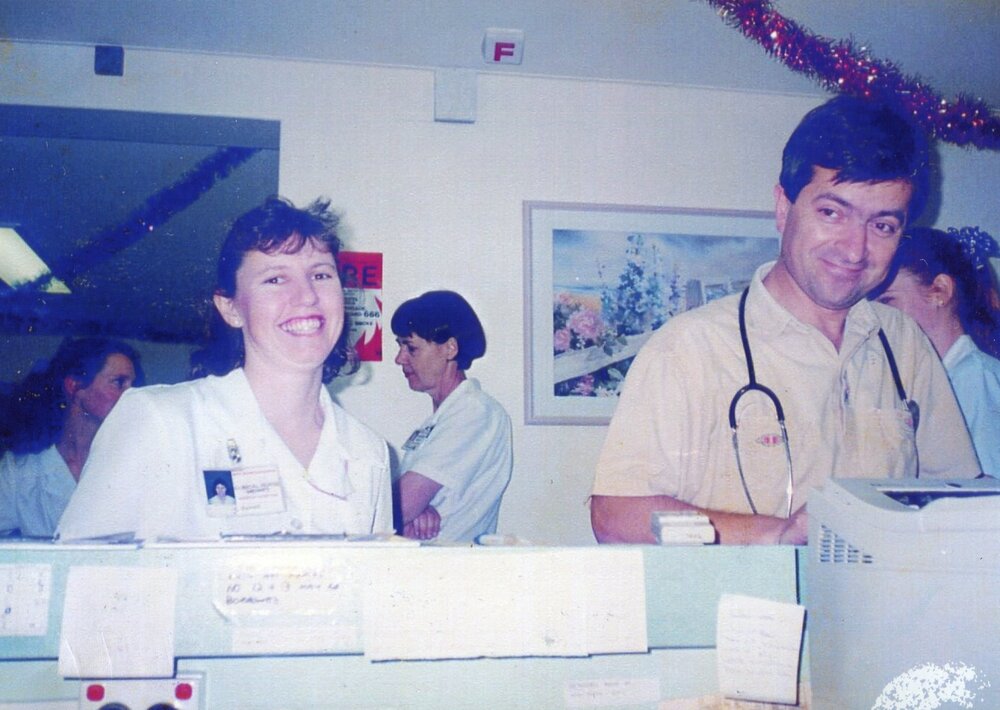 Dr John Curren, Lyn Barrett , 1990s