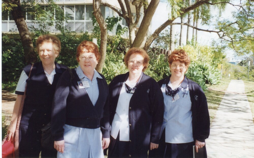 Shirley Jack, Elizabeth McNalty, Shirley Brown, Noela Boileau, 1990s