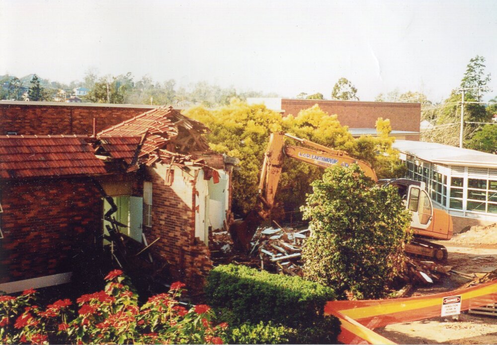 Demolition of Maternity Hospital, 1990s