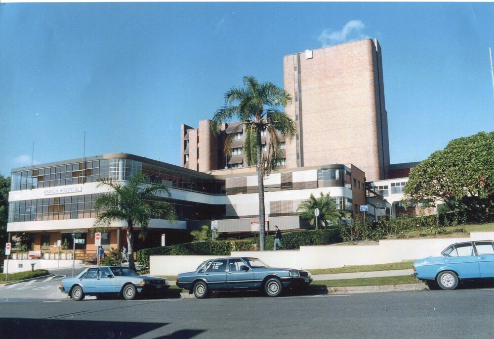 East Street Entrance-Ipswich Hospital, 1970s
