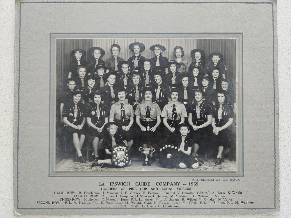 1st Ipswich Guide Company, Ipswich,1959