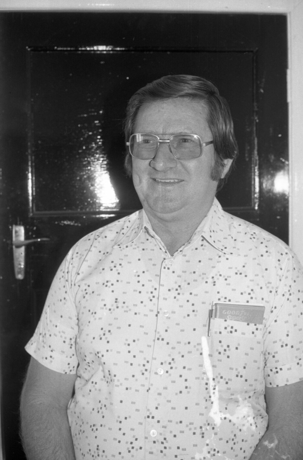 Unidentified man thought to be a Newsoles employee, Ipswich, September 1980