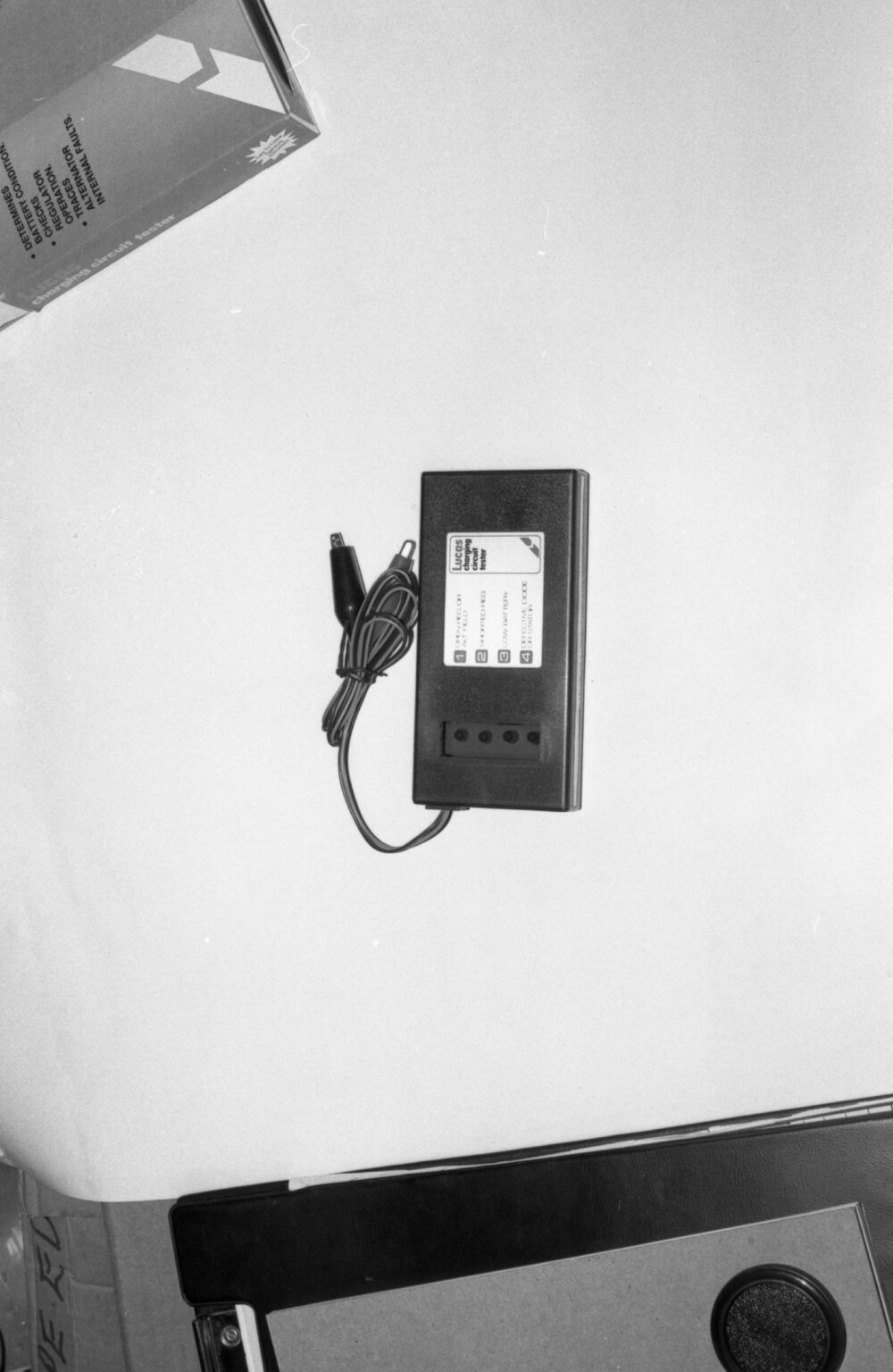 Lucas Charging Circuit Tester advertisement, Ipswich, September 1980
