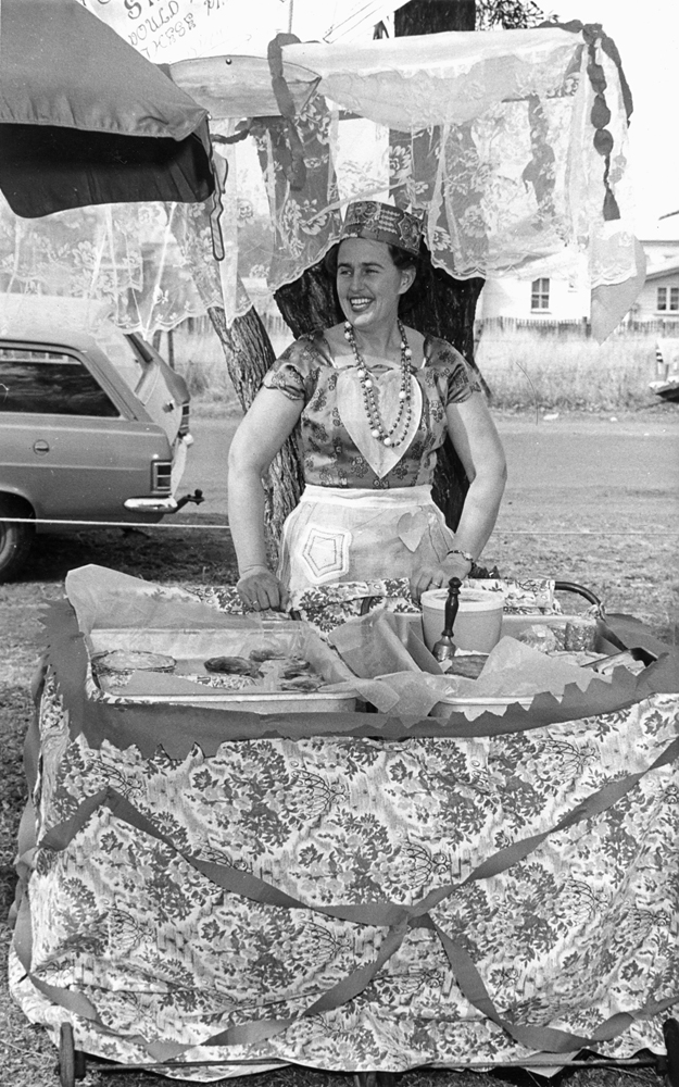 Queen of Hearts, Church of England fete, Rosewood, Ipswich, 1970