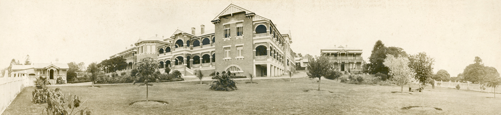 Panoramic view of Ipswich General Hospital, Ipswich, 1917