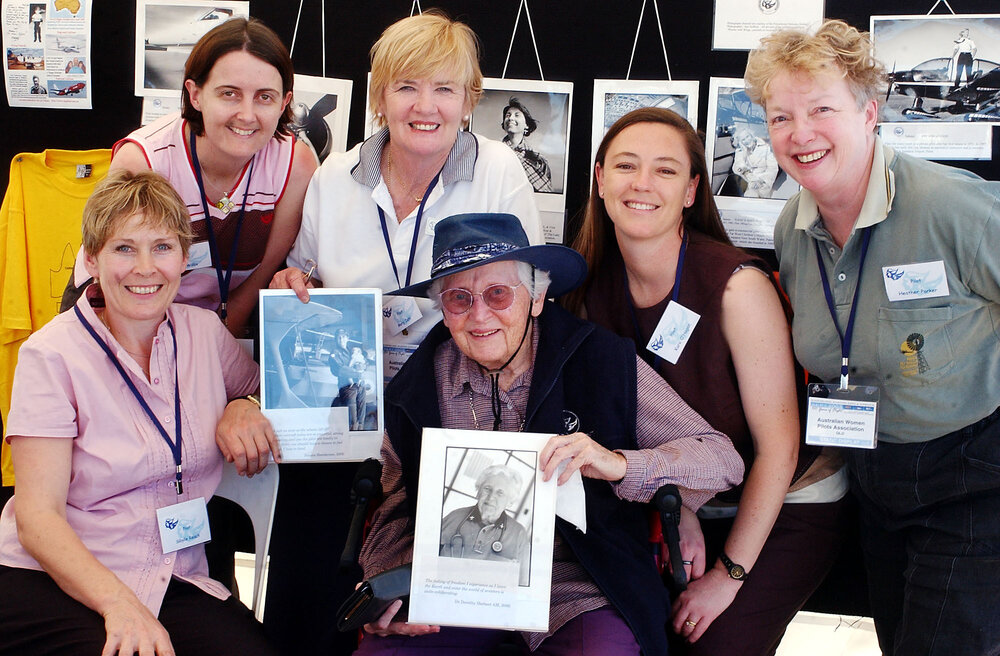 Pilots from the Australian Women Pilots Association Queensland, Ipswich, September 2003