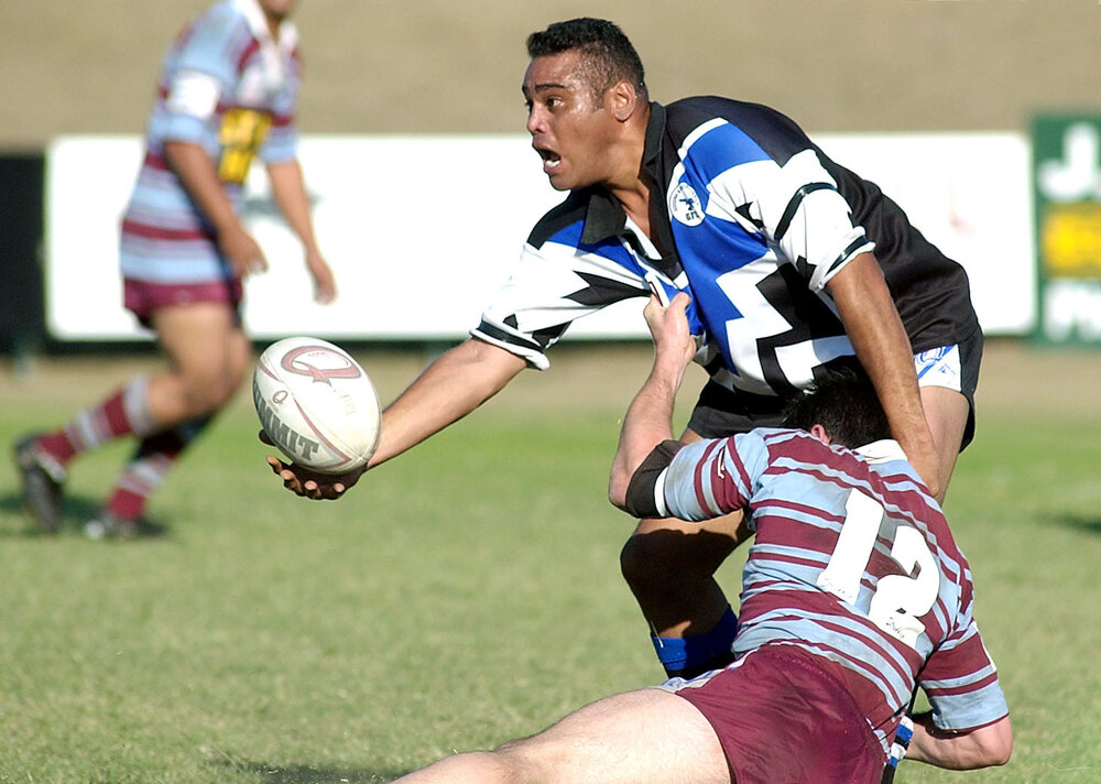 Unidentified AFL players, Ipswich, September 2003