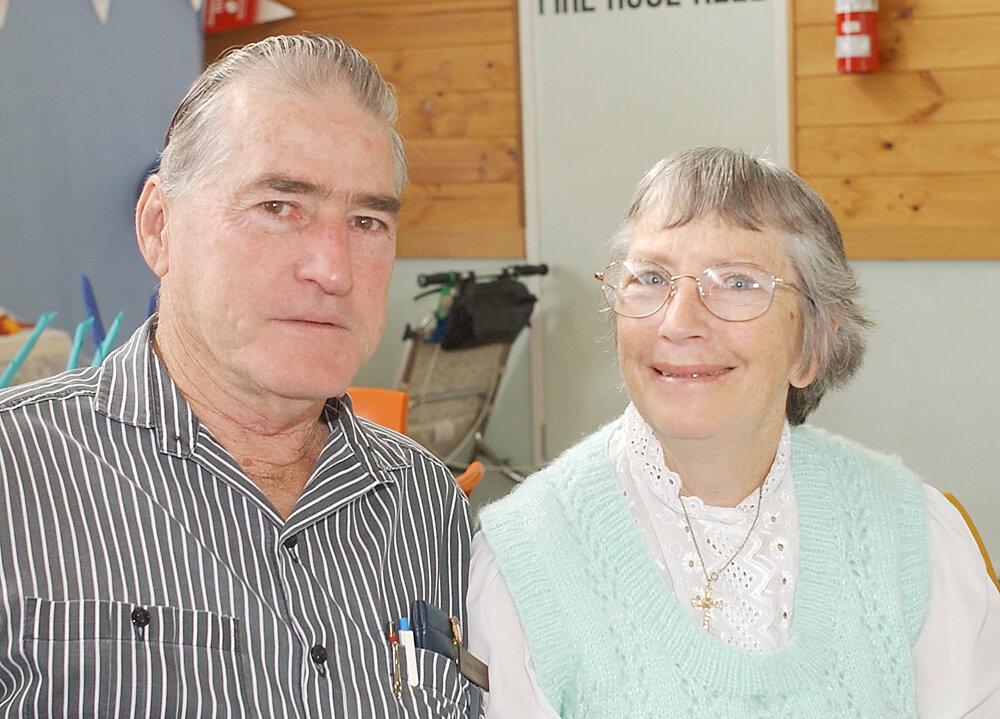 George Williams and Cora Williams, Ipswich, June 2003