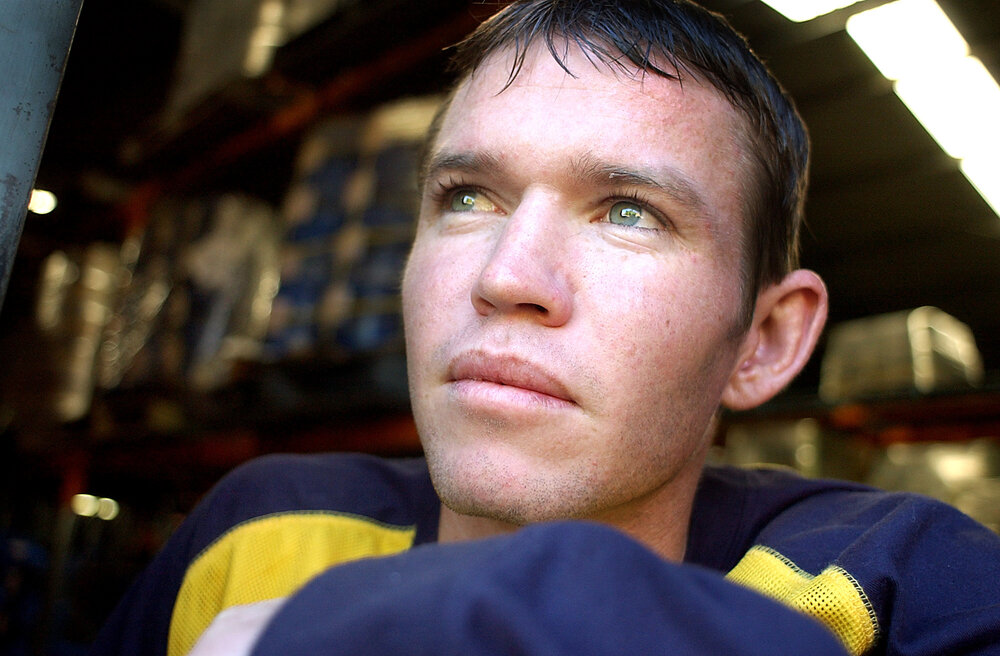 Brad McKendrick for Bulls Soccer team, Ipswich, June 2003