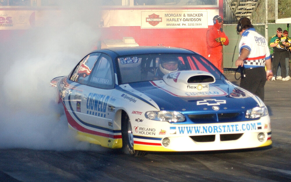 Drag racing, Ipswich, June 2003