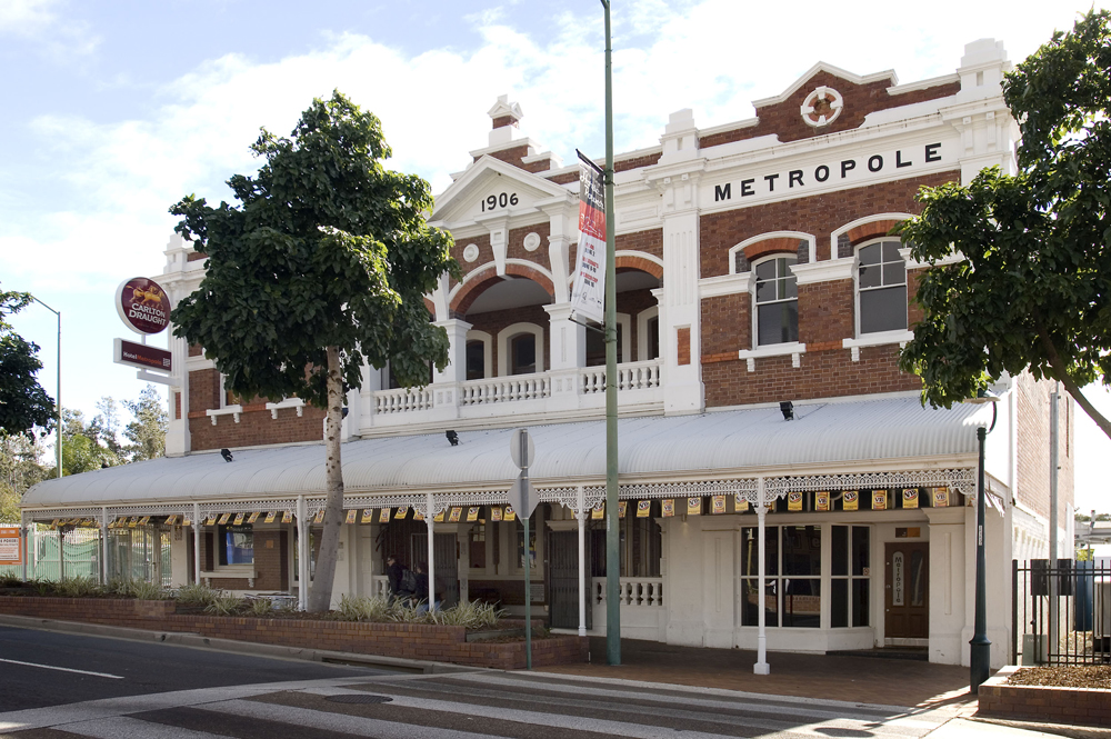 Hotel Metropole, corner Brisbane and Waghorn Streets, Ipswich, 2009
