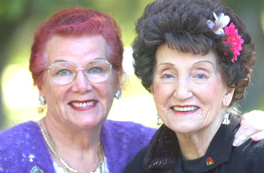 Lily Shepherd-Ashley and Adelaide Bode, Ipswich, June 2003