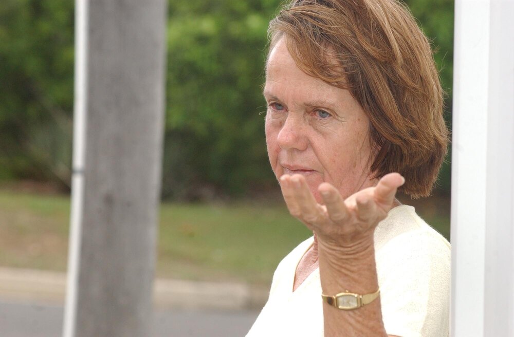 Unidentified woman, Blackstone, February 2003