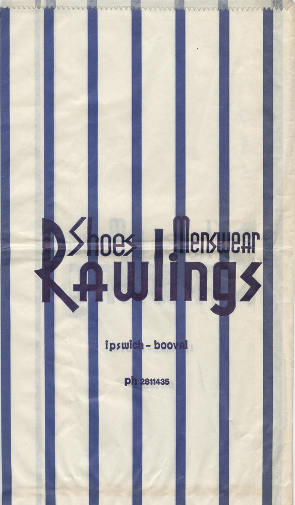 Rawlings paper bag, n.d.