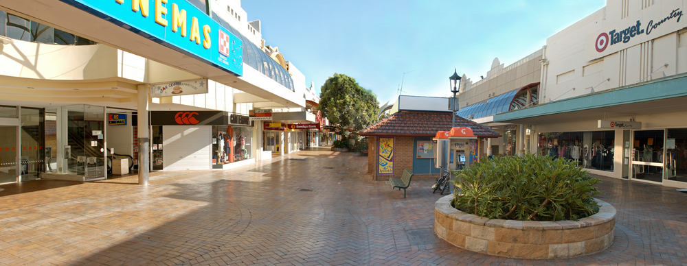 Shops along Ipswich Mall, Ipswich, 2005
